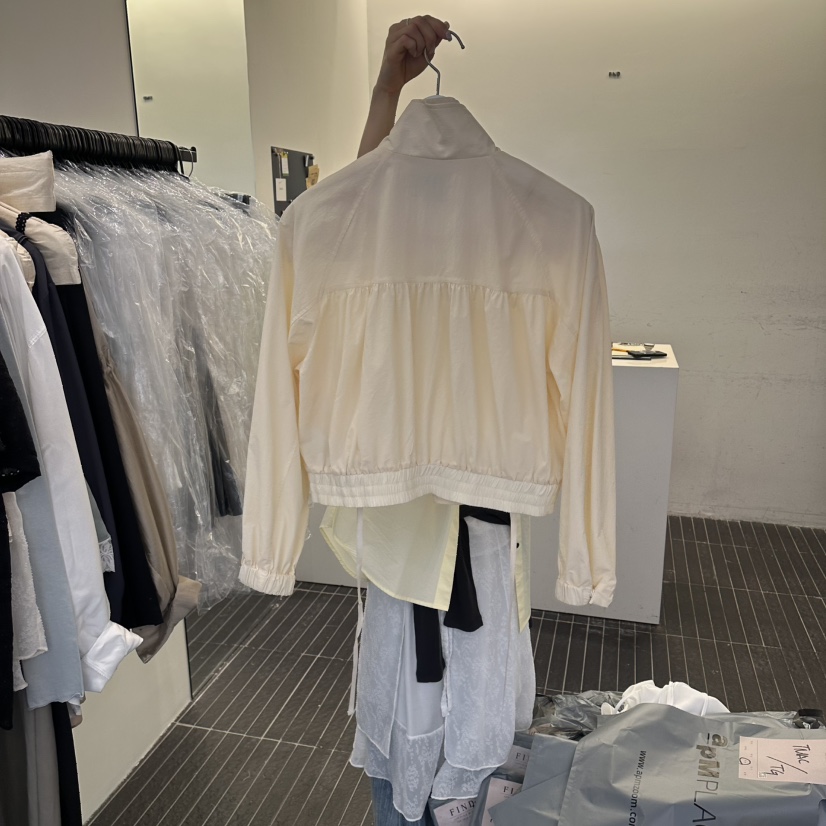 FIND-P東大門實拍韓國女裝新品熱賣26夏季26春夏休閑夾克FIND-P夾克