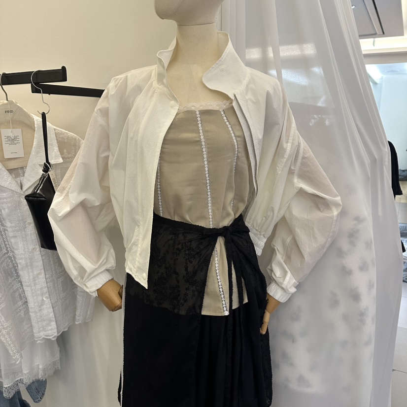 FIND-P東大門實拍韓國女裝新品熱賣26夏季26春夏休閑夾克FIND-P夾克圖色2