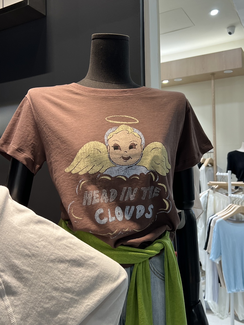 EL BOSQUE韓國直郵女士新品時尚熱賣休閑推薦26春夏人氣T恤EL BOSQUET恤圖色3