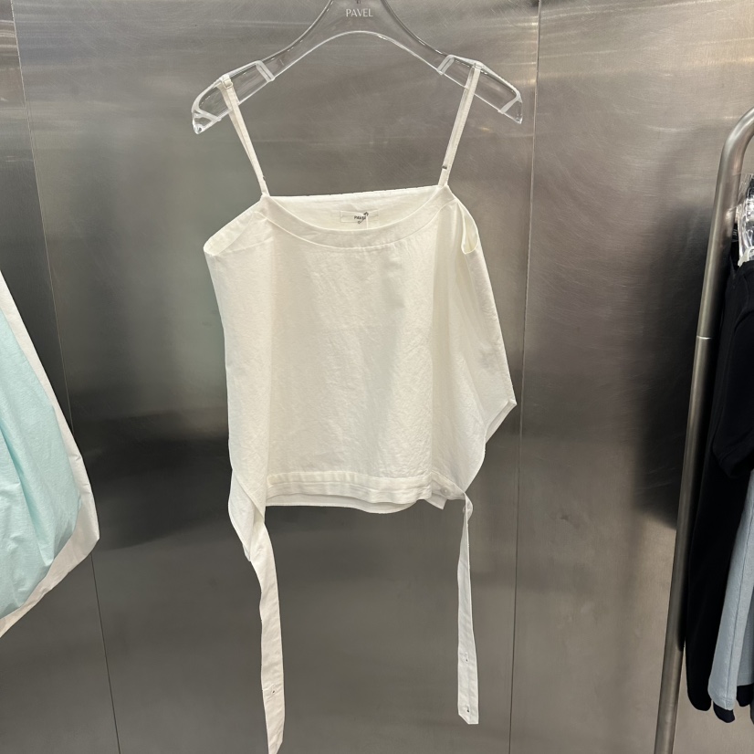 PAVEL韓國東大門代購女士新款26春夏推薦26夏季人氣吊帶背心PAVEL吊帶/背心圖色1