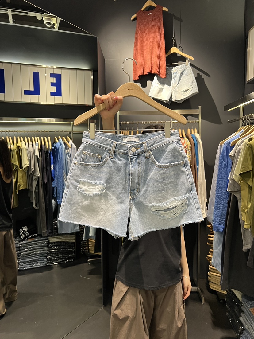 EL BOSQUE東大門實拍韓國女士新款熱賣休閑26春夏26夏季短褲EL BOSQUE短褲圖色1