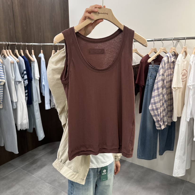 URBANSTORY/REMAKING韓國直郵女裝新品時尚26夏季吊帶背心Remaking/URBANSTORY吊帶/背心圖色3