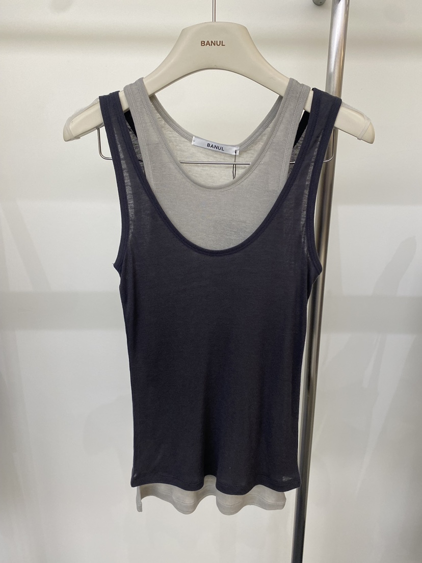 BANUL韓國直郵女士新品時尚休閑26春夏人氣26夏季吊帶背心BANUL吊帶/背心圖色2