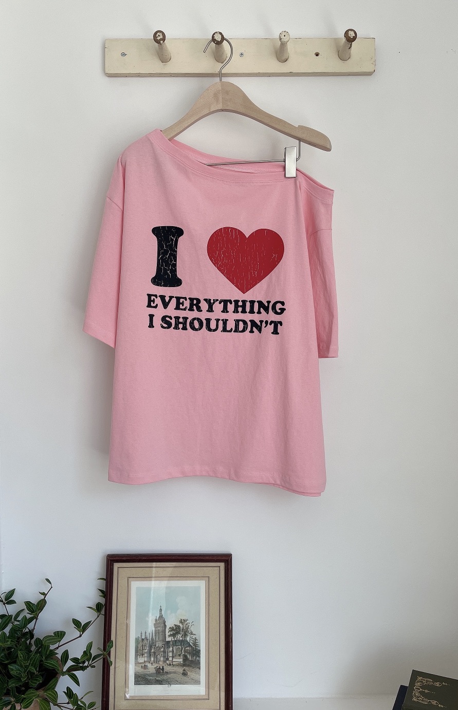 MINIQUEENS韓國直郵實拍女裝新品休閑職業時尚熱賣26春夏T恤MINIQUEENST恤圖色3