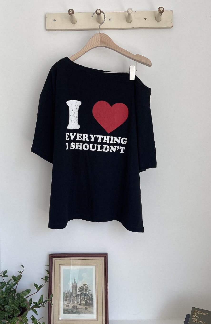 MINIQUEENS韓國直郵實拍女裝新品休閑職業時尚熱賣26春夏T恤MINIQUEENST恤圖色4