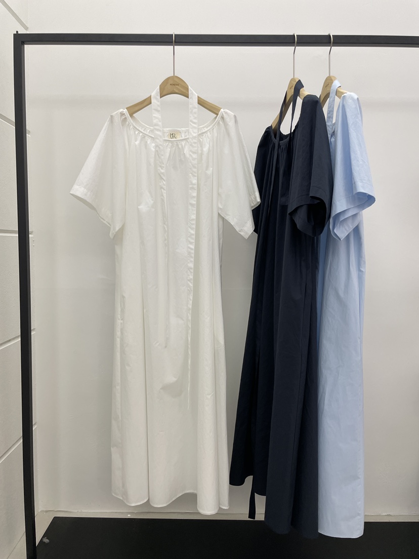 MOVENNE韓國直郵女裝新款推薦26夏季人氣熱賣連衣裙含腰帶MOVENNE連衣裙