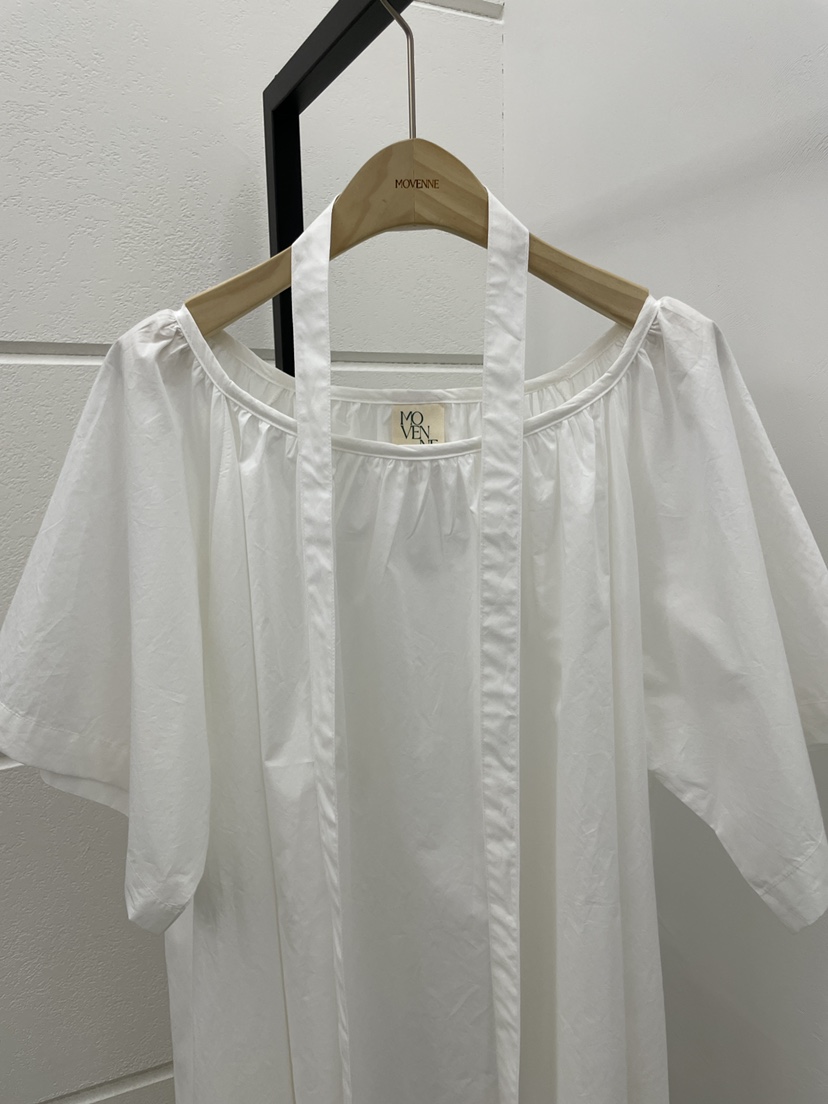 MOVENNE韓國直郵女裝新款推薦26夏季人氣熱賣連衣裙含腰帶MOVENNE連衣裙