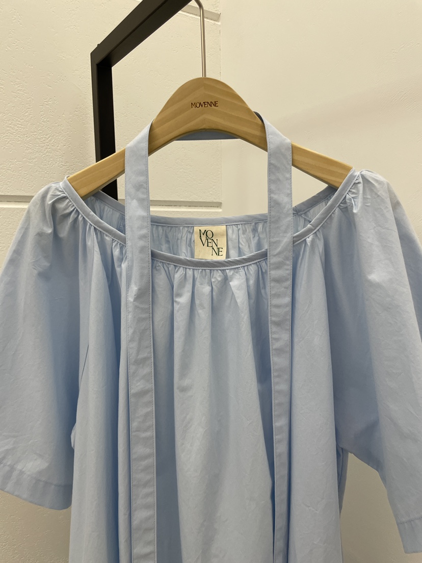 MOVENNE韓國直郵女裝新款推薦26夏季人氣熱賣連衣裙含腰帶MOVENNE連衣裙