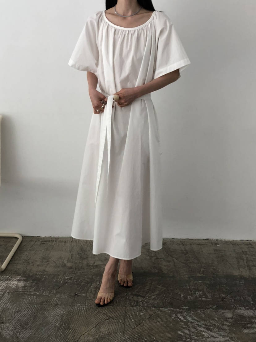 MOVENNE韓國直郵女裝新款推薦26夏季人氣熱賣連衣裙含腰帶MOVENNE連衣裙