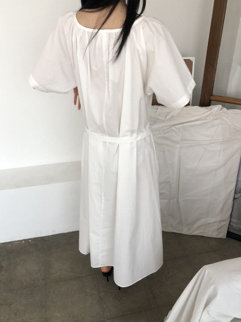 MOVENNE韓國直郵女裝新款推薦26夏季人氣熱賣連衣裙含腰帶MOVENNE連衣裙