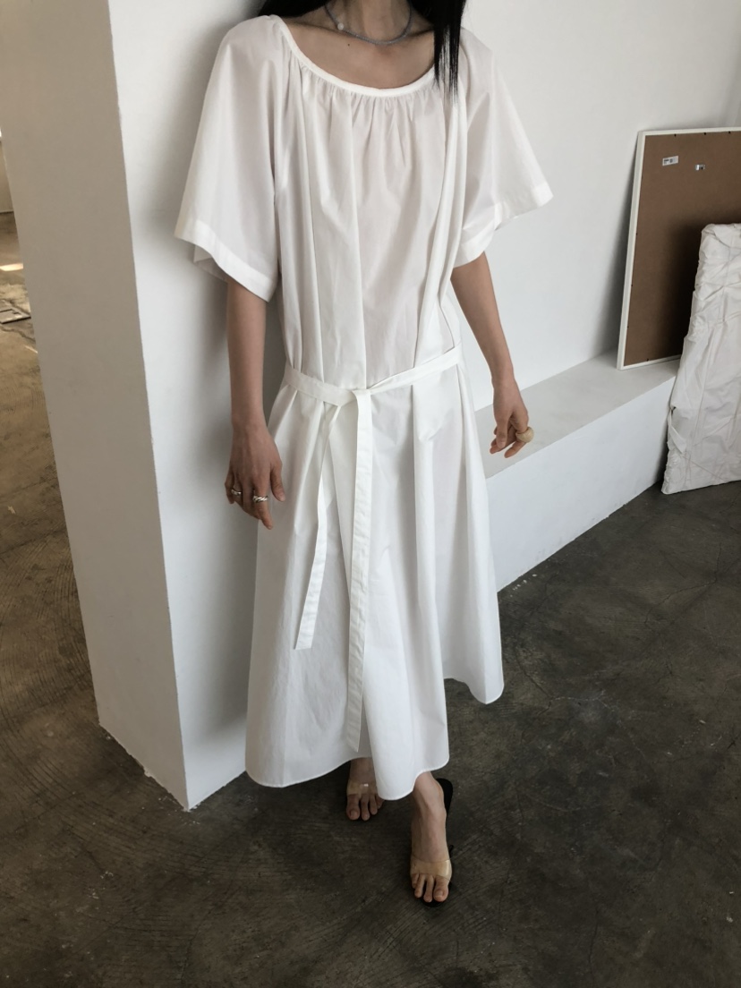 MOVENNE韓國直郵女裝新款推薦26夏季人氣熱賣連衣裙含腰帶MOVENNE連衣裙