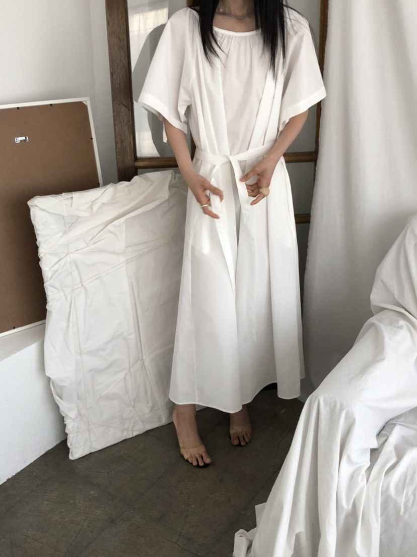 MOVENNE韓國直郵女裝新款推薦26夏季人氣熱賣連衣裙含腰帶MOVENNE連衣裙