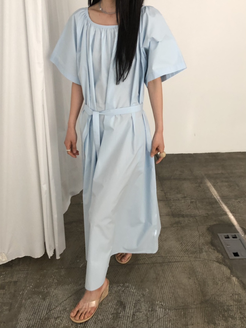 MOVENNE韓國直郵女裝新款推薦26夏季人氣熱賣連衣裙含腰帶MOVENNE連衣裙