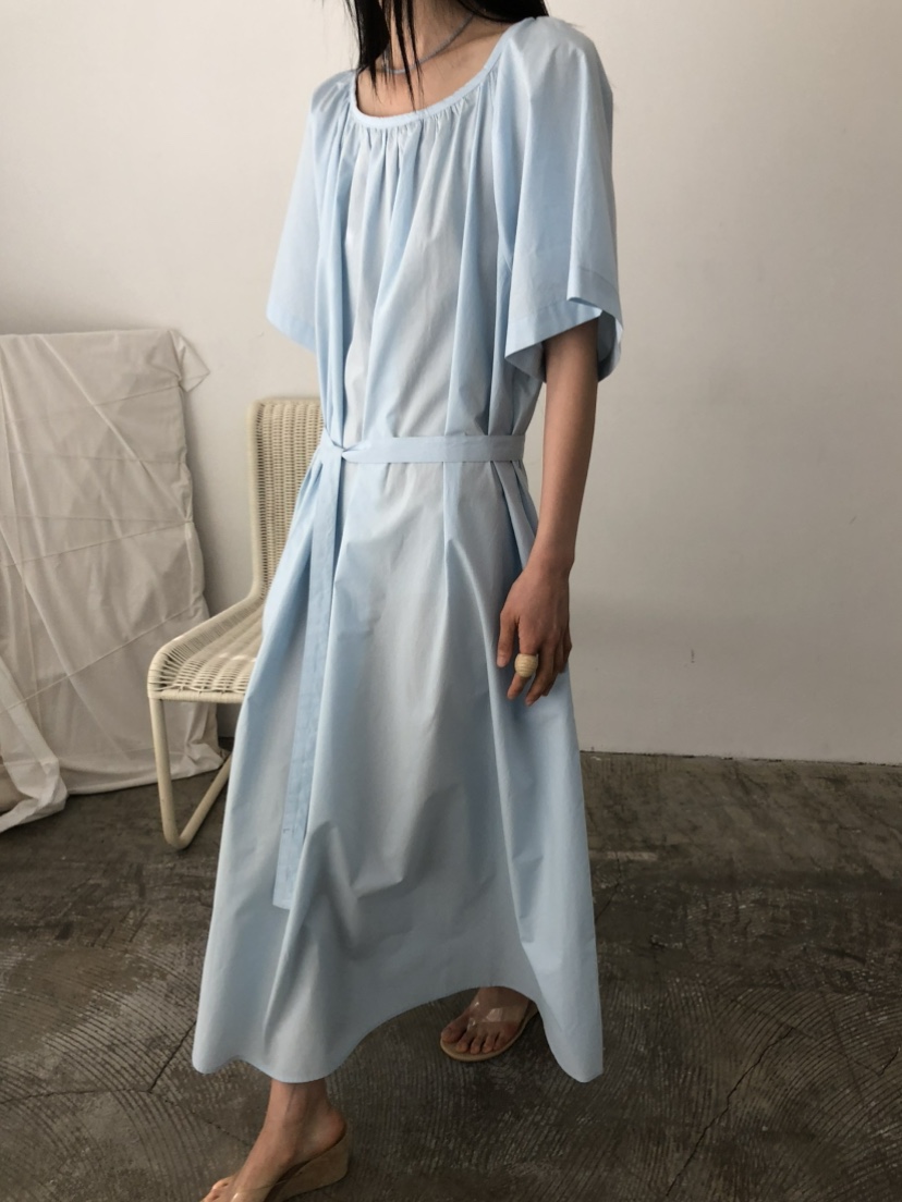 MOVENNE韓國直郵女裝新款推薦26夏季人氣熱賣連衣裙含腰帶MOVENNE連衣裙