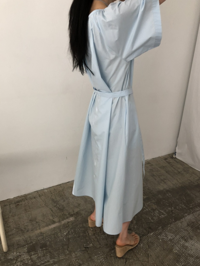 MOVENNE韓國直郵女裝新款推薦26夏季人氣熱賣連衣裙含腰帶MOVENNE連衣裙