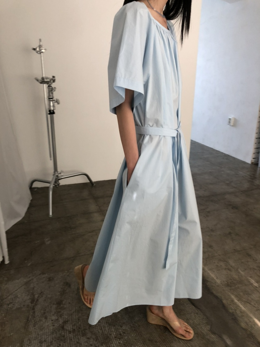 MOVENNE韓國直郵女裝新款推薦26夏季人氣熱賣連衣裙含腰帶MOVENNE連衣裙