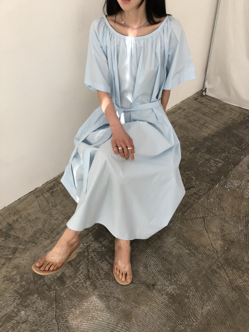 MOVENNE韓國直郵女裝新款推薦26夏季人氣熱賣連衣裙含腰帶MOVENNE連衣裙