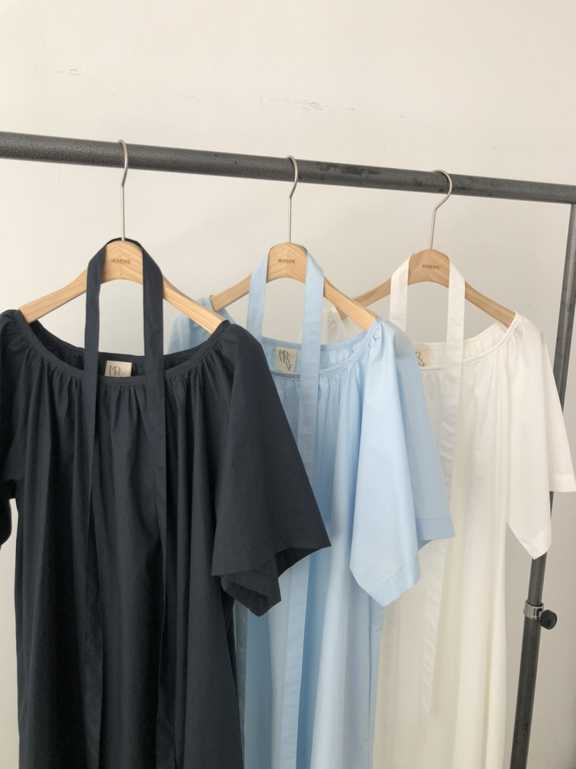 MOVENNE韓國直郵女裝新款推薦26夏季人氣熱賣連衣裙含腰帶MOVENNE連衣裙