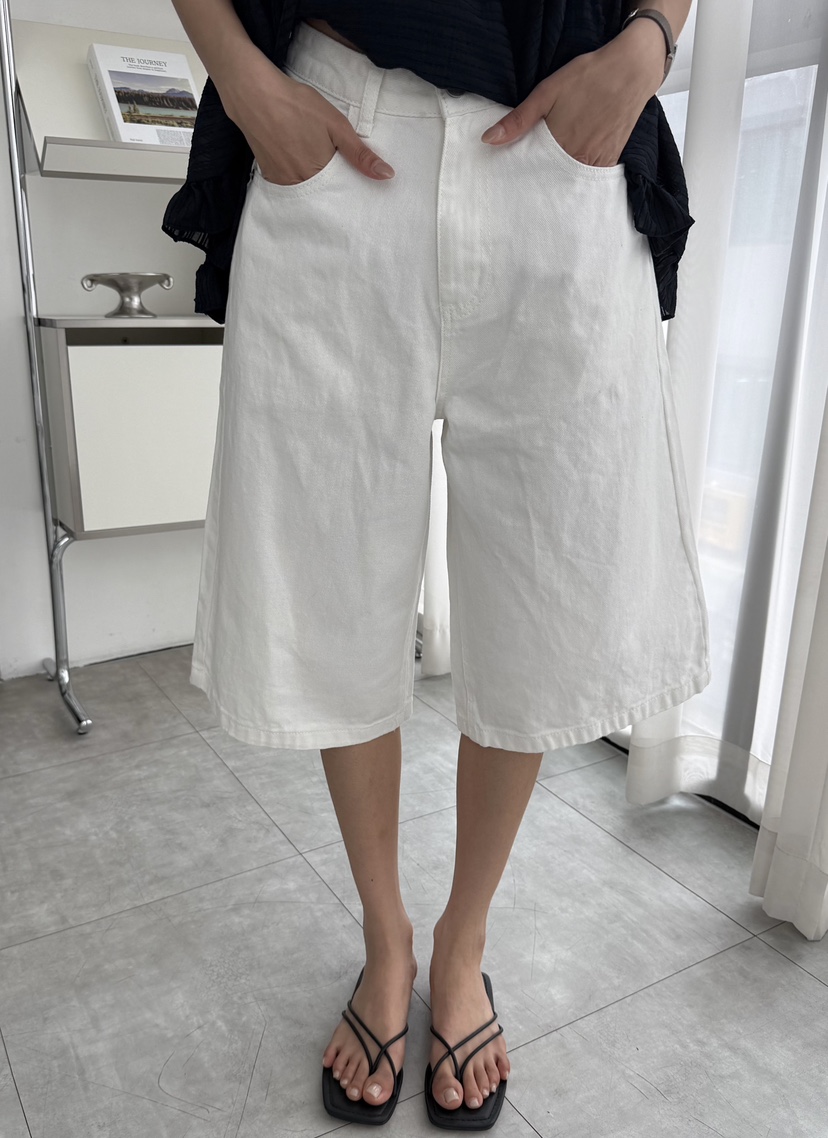 DE GO YOU東大門代購女裝新品人氣職業26春夏休閑短褲棉質DE GO YOU短褲