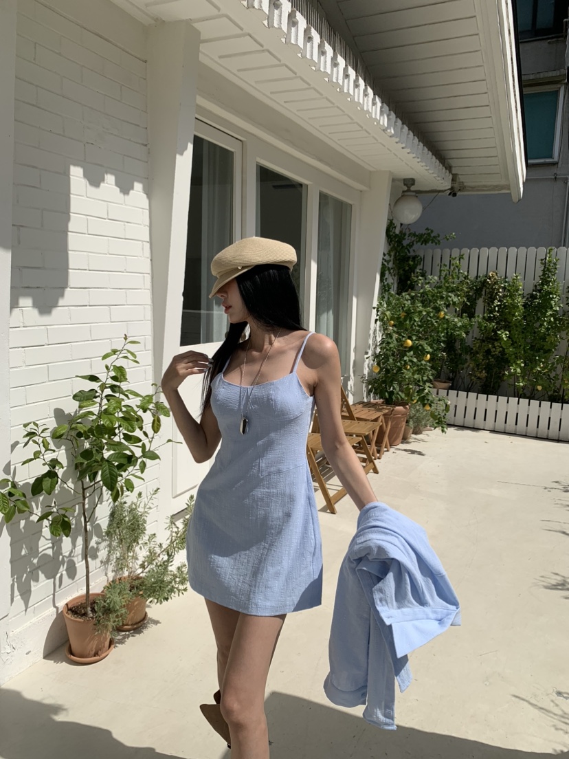 BADCALM韓國直郵女裝新款熱賣推薦休閑26春夏人氣職業連衣裙BADCALM連衣裙