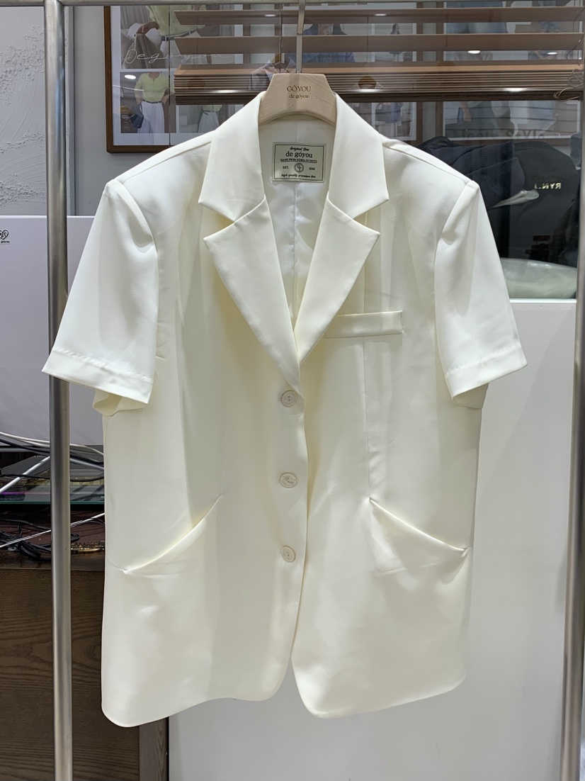 DE GO YOU韓國東大門代購女裝新款職業26春夏時尚推薦夾克DE GO YOU夾克圖色2