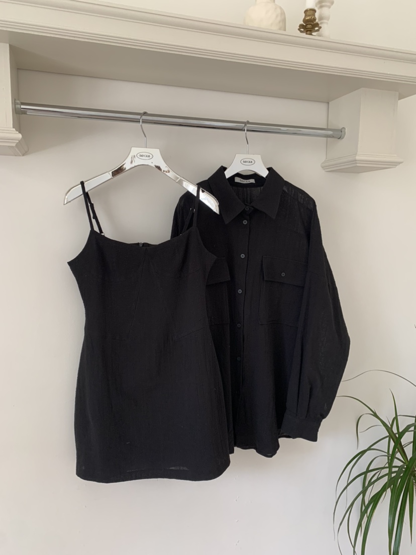 BADCALM韓國直郵女士新品真品時尚推薦休閑職業襯衫蕾絲衫BADCALM襯衫/蕾絲衫