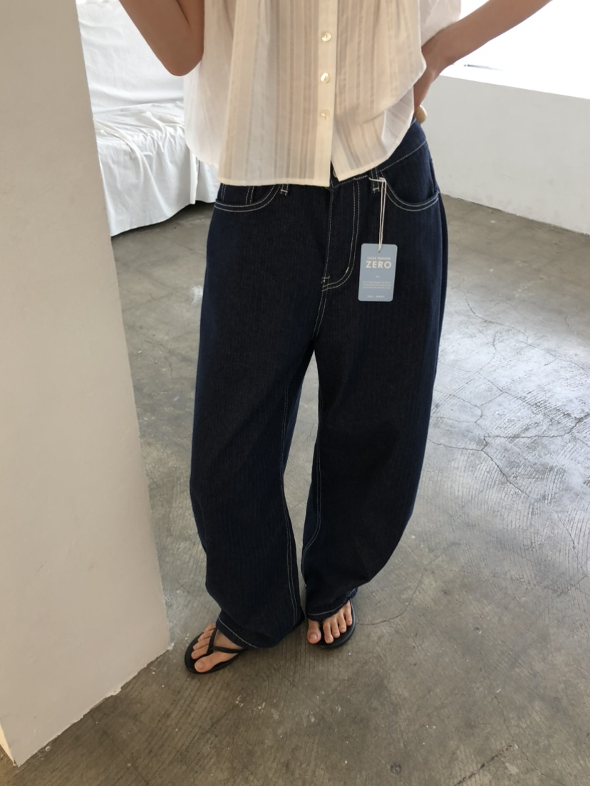 MOVENNE韓國直郵女士新品人氣26春夏26夏季職業休閑牛仔褲MOVENNE牛仔褲