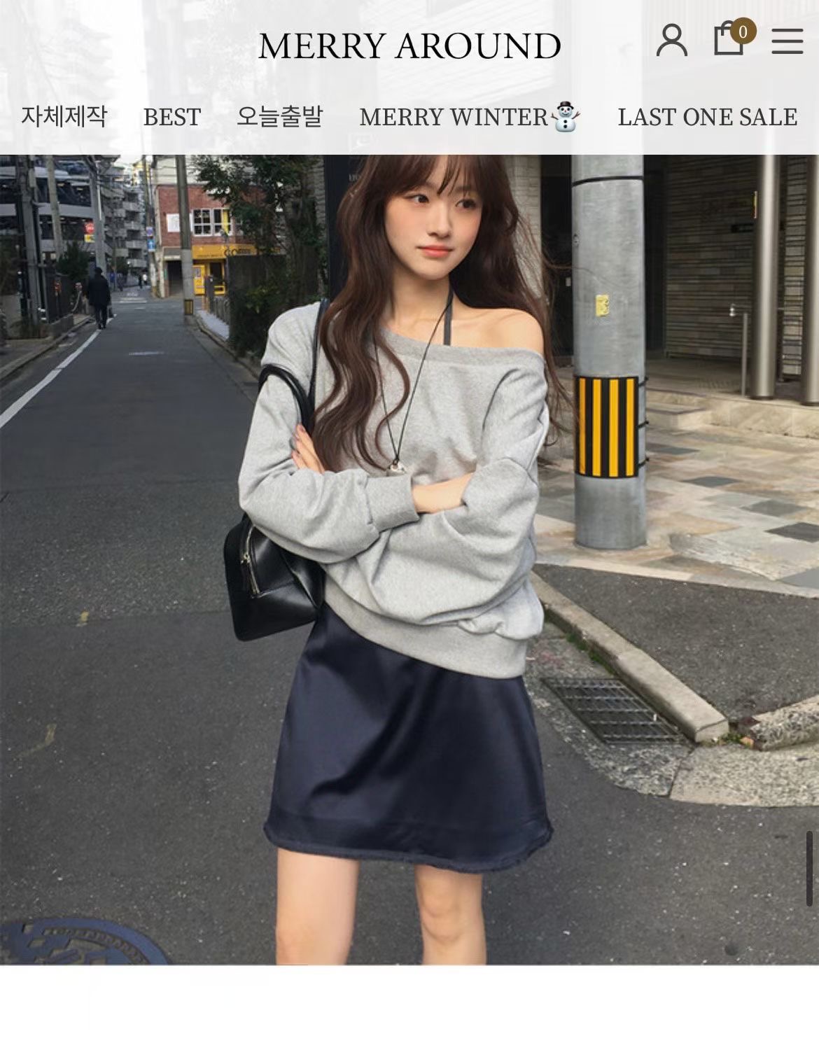 DE ONDO韓國代購女士新款推薦休閑人氣真品26春夏職業短裙DE ONDO短裙