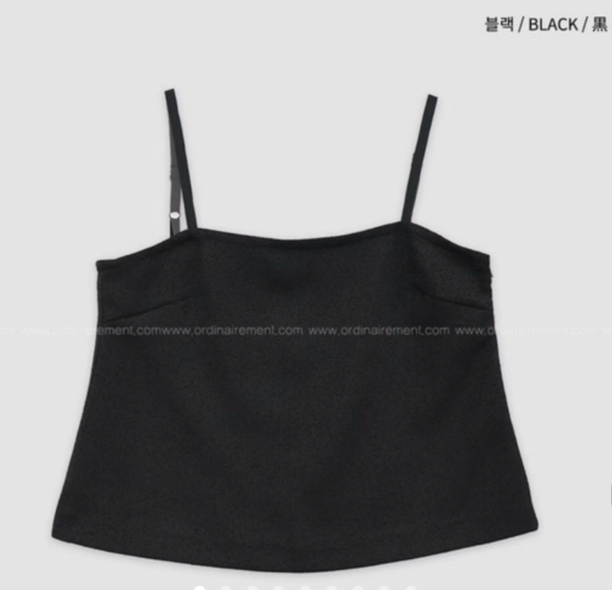 DE ONDO韓國直郵女裝新品26夏季26春夏推薦時尚吊帶背心DE ONDO吊帶/背心圖色2