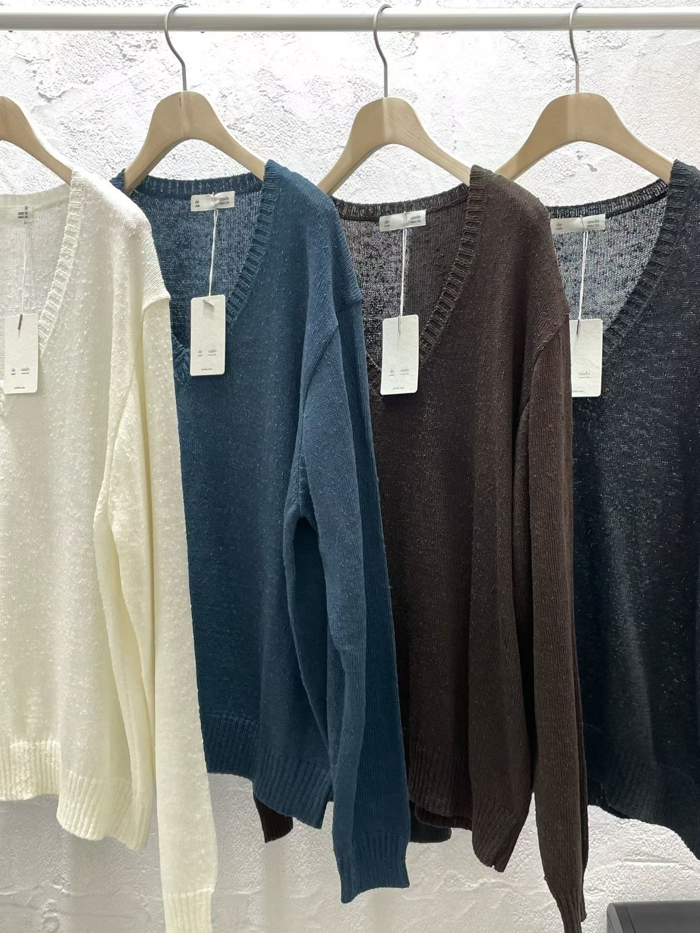 DE ONDO東大門實拍女裝新品職業熱賣休閑真品推薦針織衫DE ONDO針織衫