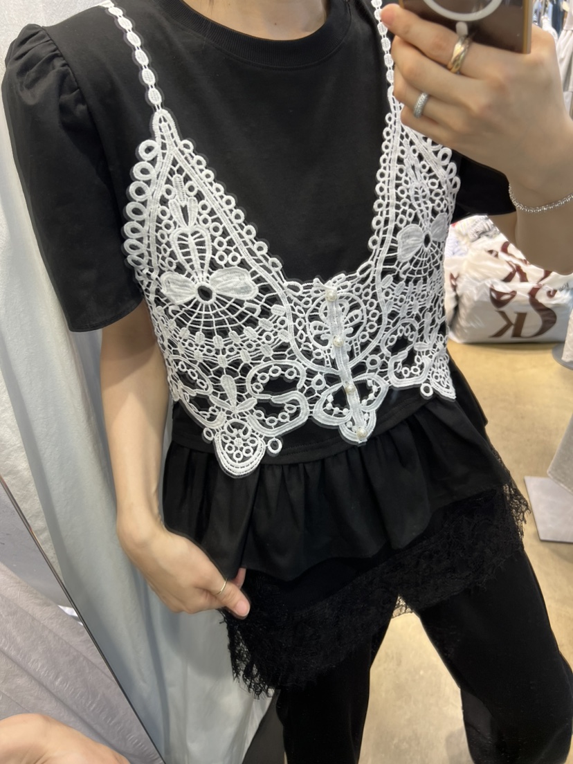 BLUE BANANA東大門實拍韓國女士新款26夏季人氣26春夏套裝BLUE BANANA套裝圖色2