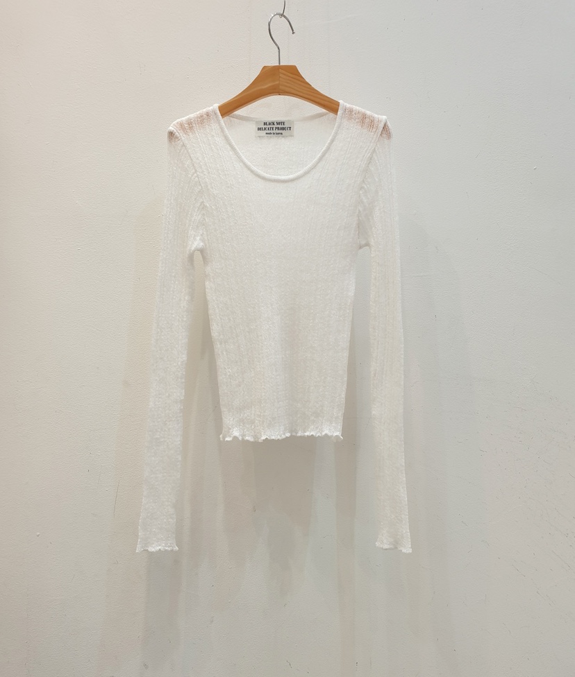 BLACK NOTE韓國直郵女裝新款推薦休閑時尚人氣針織衫亞麻布BLACK NOTE針織衫圖色3