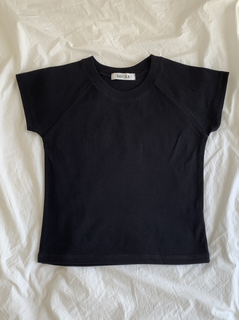 BADCALM韓國直郵女士新款26春夏推薦休閑熱賣職業人氣T恤BADCALMT恤圖色4