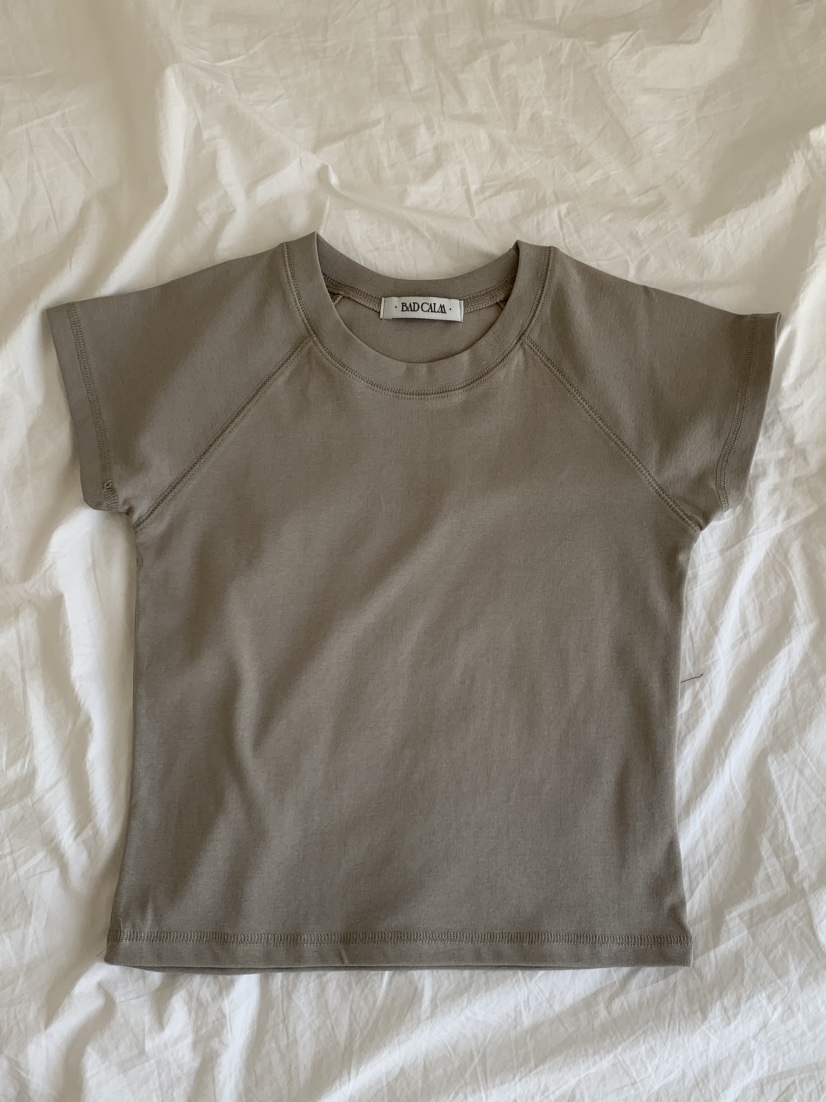 BADCALM韓國直郵女士新款26春夏推薦休閑熱賣職業人氣T恤BADCALMT恤圖色8