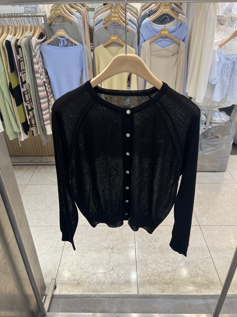 BLACK NOTE東大門代購女裝新品人氣時尚休閑26春夏針織衫BLACK NOTE針織衫圖色6實際價格12000