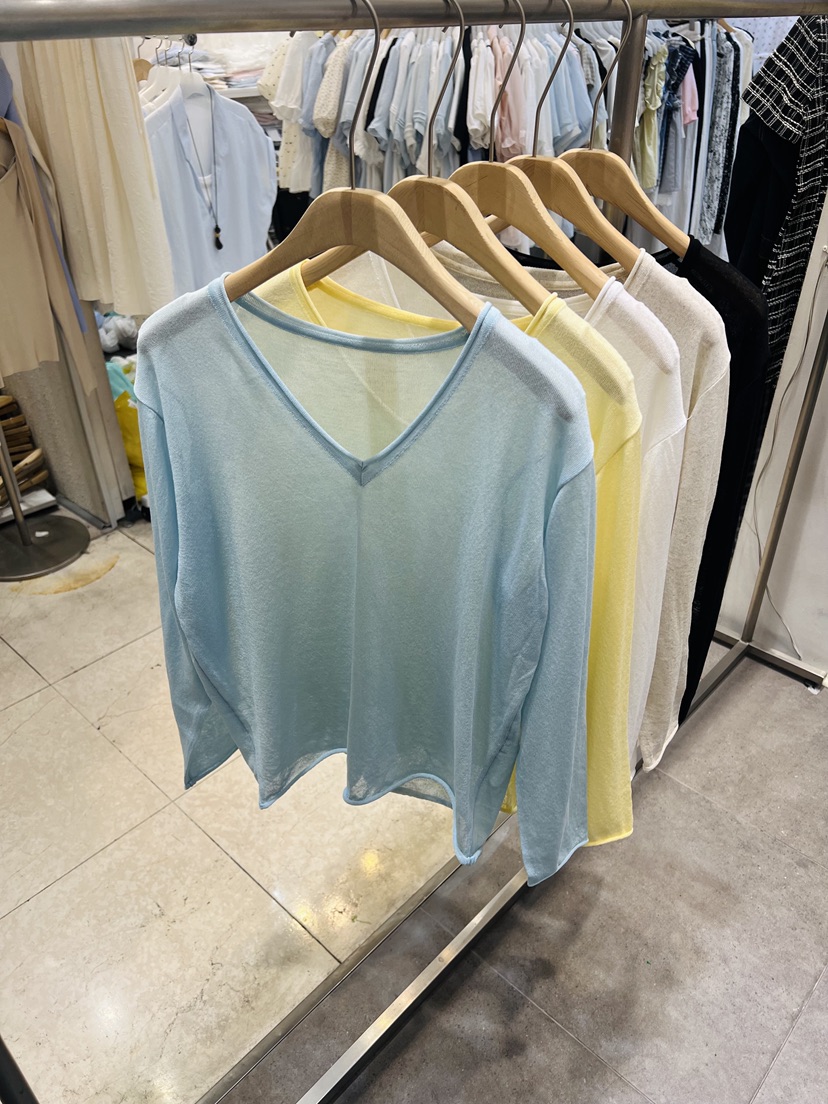 BLACK NOTE韓國直郵女士新款熱賣26夏季休閑人氣26春夏針織衫BLACK NOTE針織衫