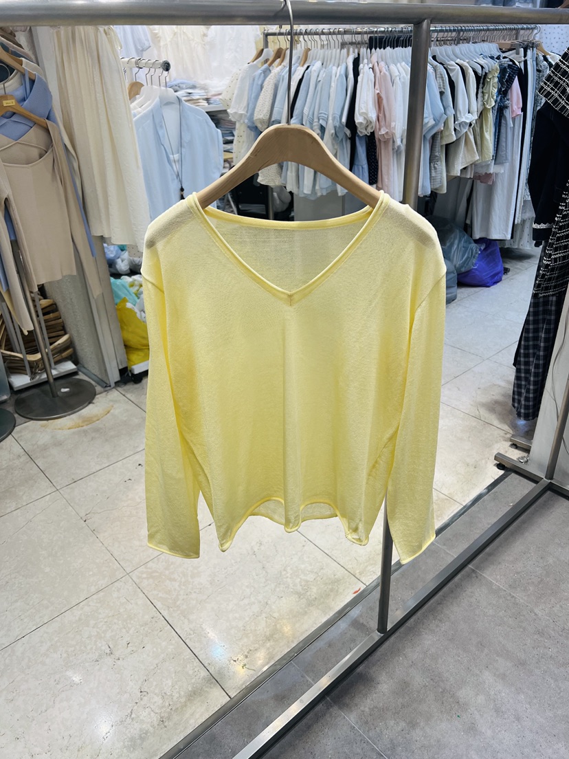 BLACK NOTE韓國直郵女士新款熱賣26夏季休閑人氣26春夏針織衫BLACK NOTE針織衫圖色1