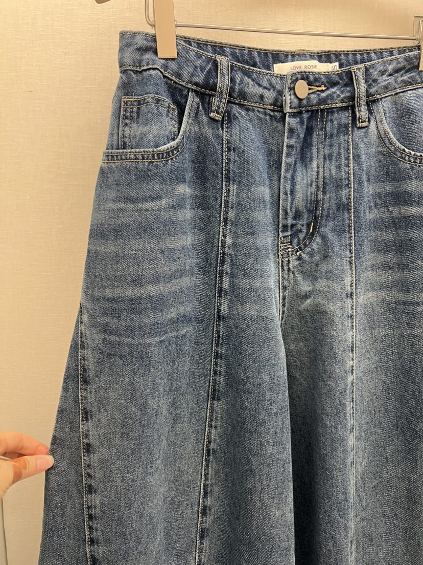 LOVE ROSIE東大門實拍韓國女裝新品26夏季休閑人氣牛仔褲LOVE ROSIE牛仔褲