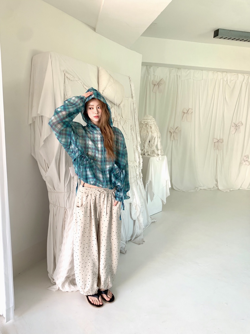 MAISONDEGLORY韓國東大門直郵女裝新款職業休閑休閑褲亞麻MAISON DE GLORY休閑褲