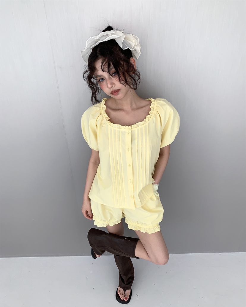 LIVE AID-P韓國直郵女士新款推薦真品26春夏短褲可愛的LIVE AID-P短褲