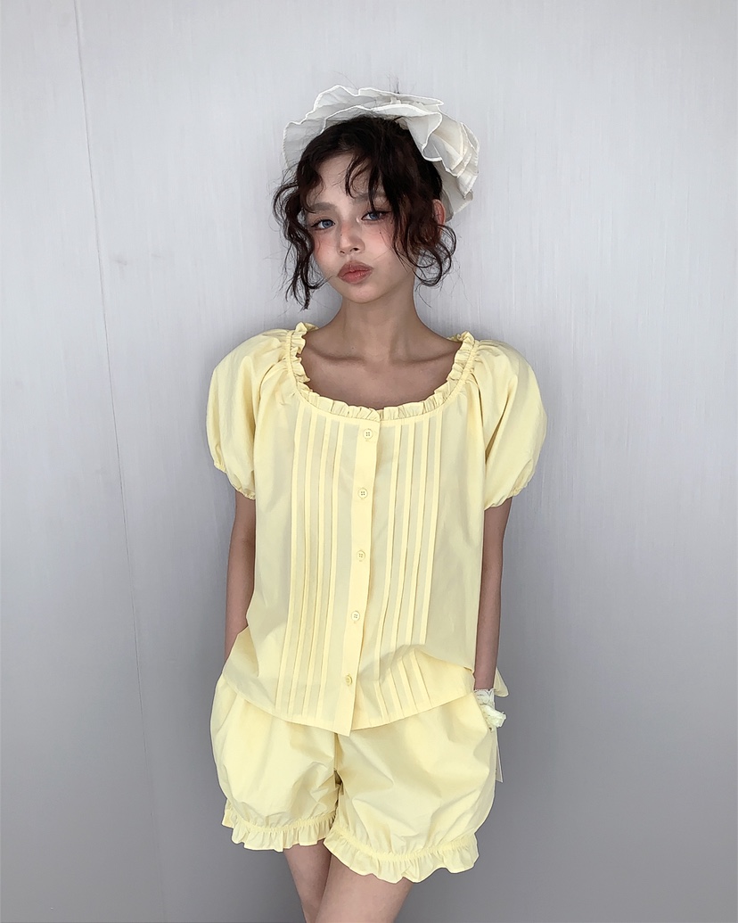 LIVE AID-P韓國直郵女士新款推薦真品26春夏短褲可愛的LIVE AID-P短褲