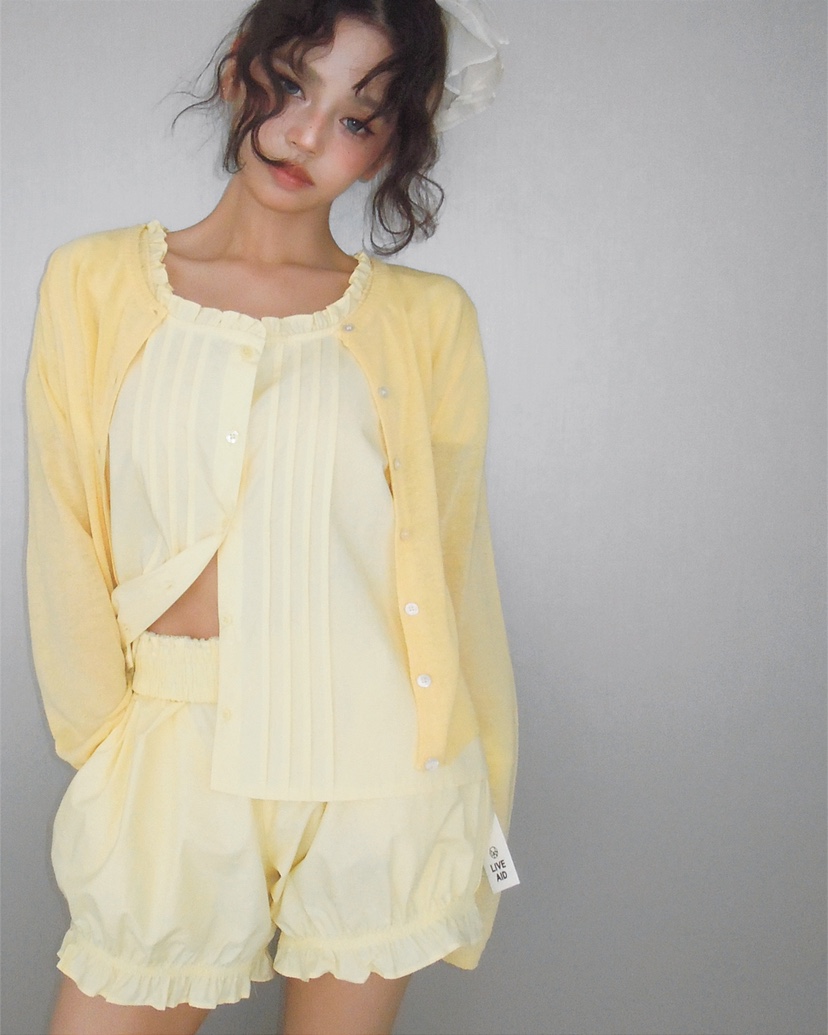 LIVE AID-P韓國直郵女士新款推薦真品26春夏短褲可愛的LIVE AID-P短褲