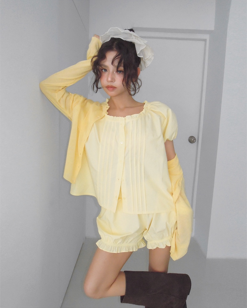 LIVE AID-P韓國直郵女士新款推薦真品26春夏短褲可愛的LIVE AID-P短褲