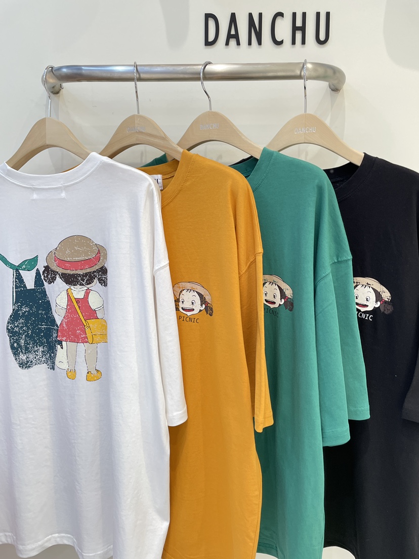 DANCHU韓國東大門代購女士新品26夏季休閑推薦26春夏人氣T恤DANCHUT恤