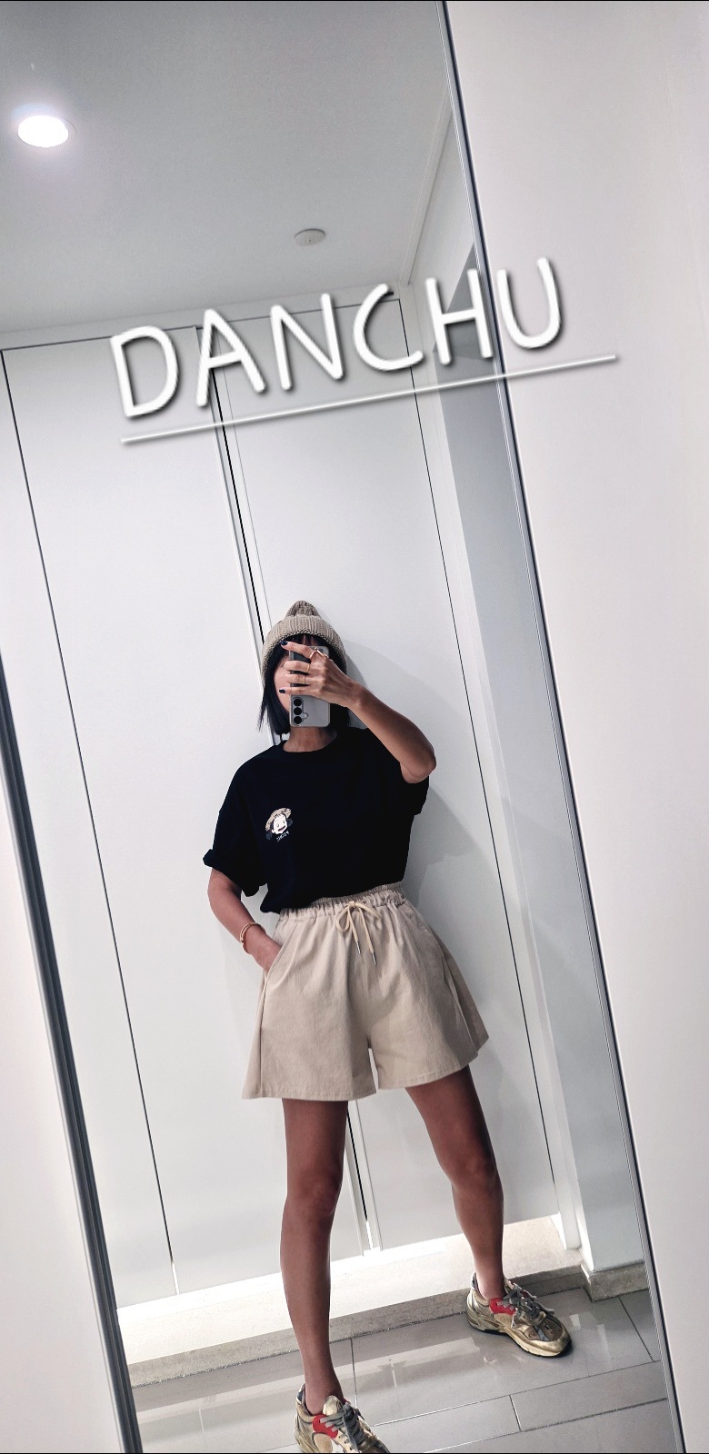 DANCHU韓國直郵女士新品熱賣26春夏休閑職業時尚人氣短褲DANCHU短褲