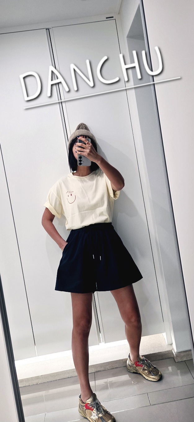 DANCHU韓國直郵女士新品熱賣26春夏休閑職業時尚人氣短褲DANCHU短褲