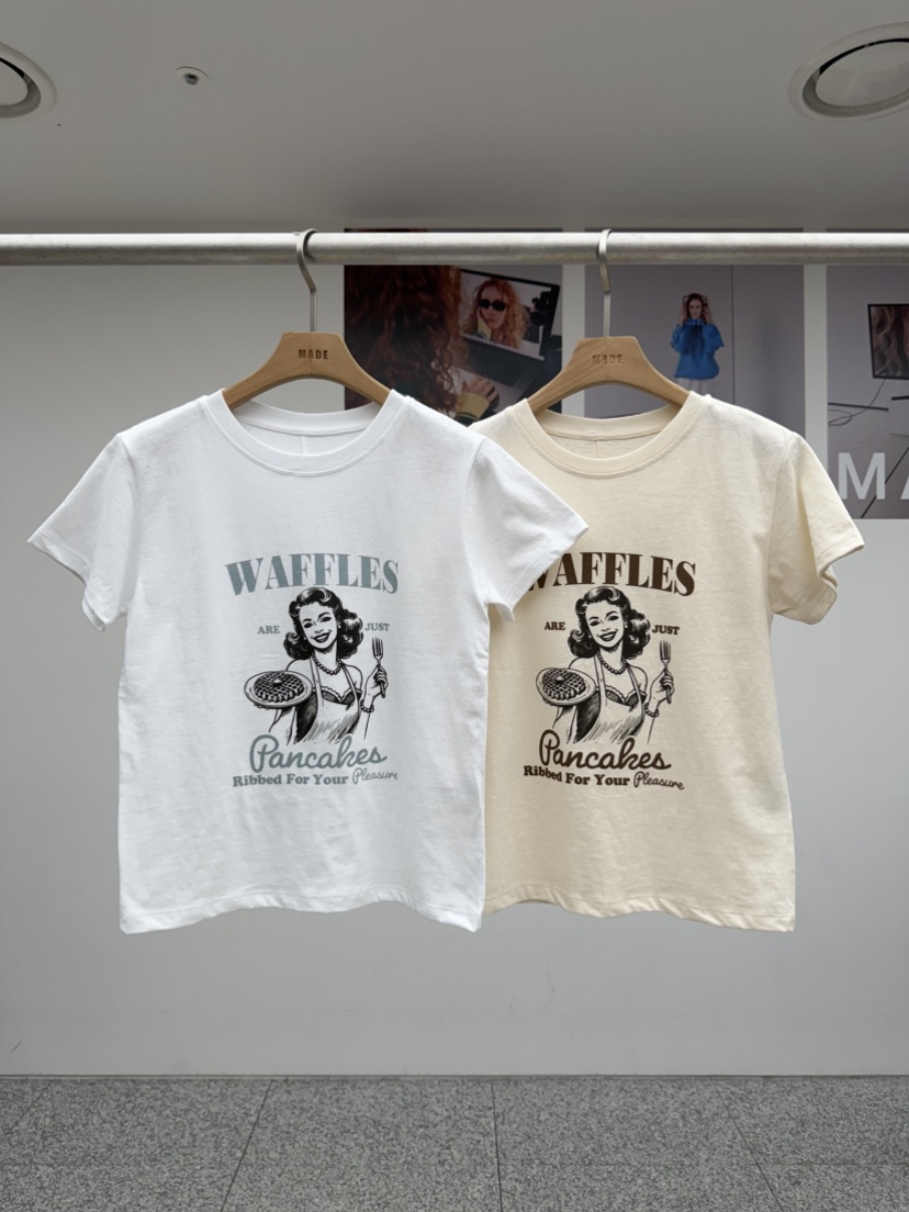 MADE-P韓國代購女士新品時尚休閑熱賣推薦26春夏真品T恤MADE-PT恤