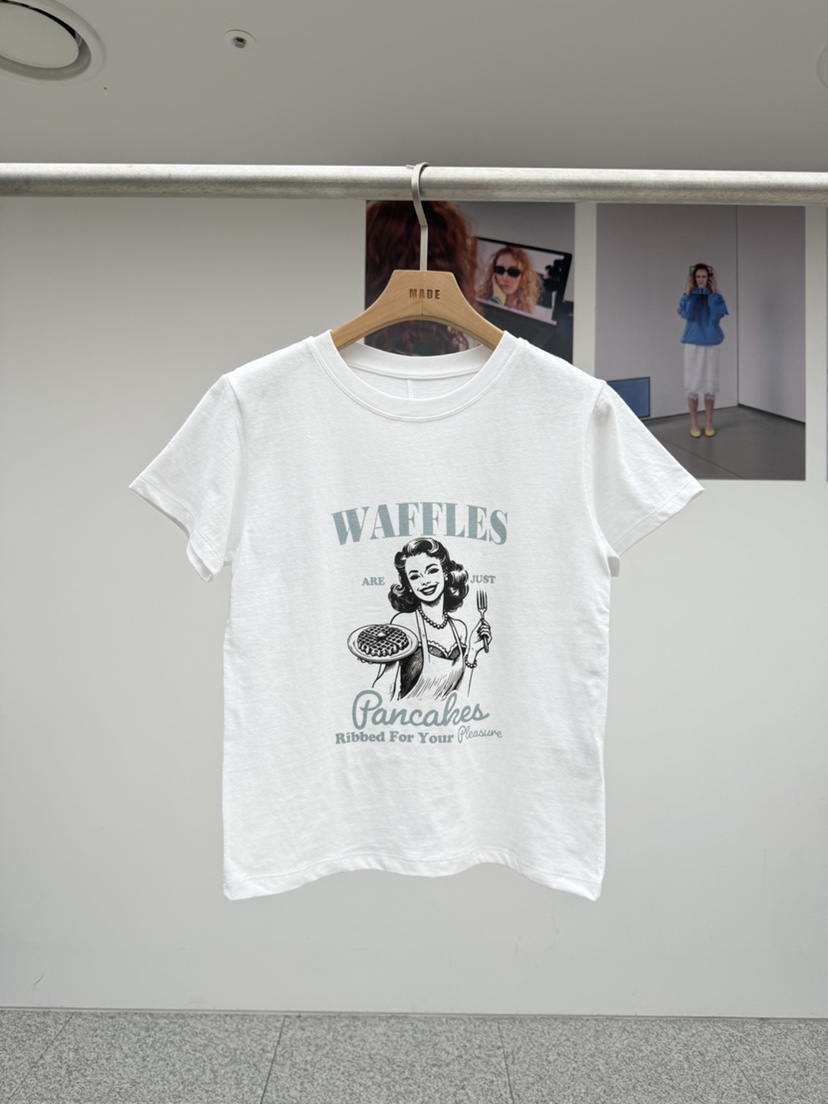 MADE-P韓國代購女士新品時尚休閑熱賣推薦26春夏真品T恤MADE-PT恤圖色2