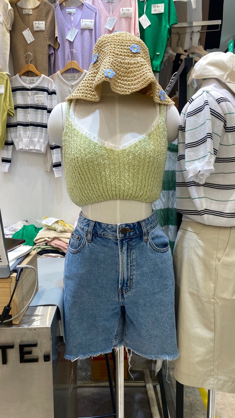 BLACK NOTE韓國直郵女士新款26夏季熱賣時尚休閑吊帶背心BLACK NOTE吊帶/背心