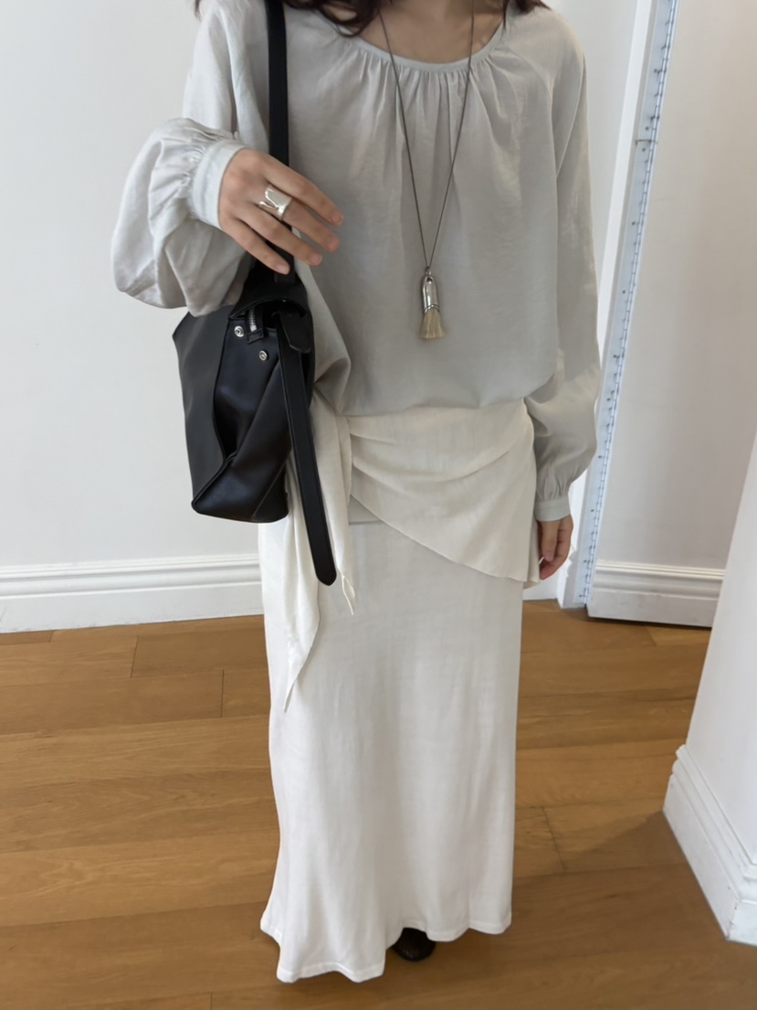 TORRE東大門實拍女士新款人氣推薦熱賣26春夏職業真品長裙TORRE長裙